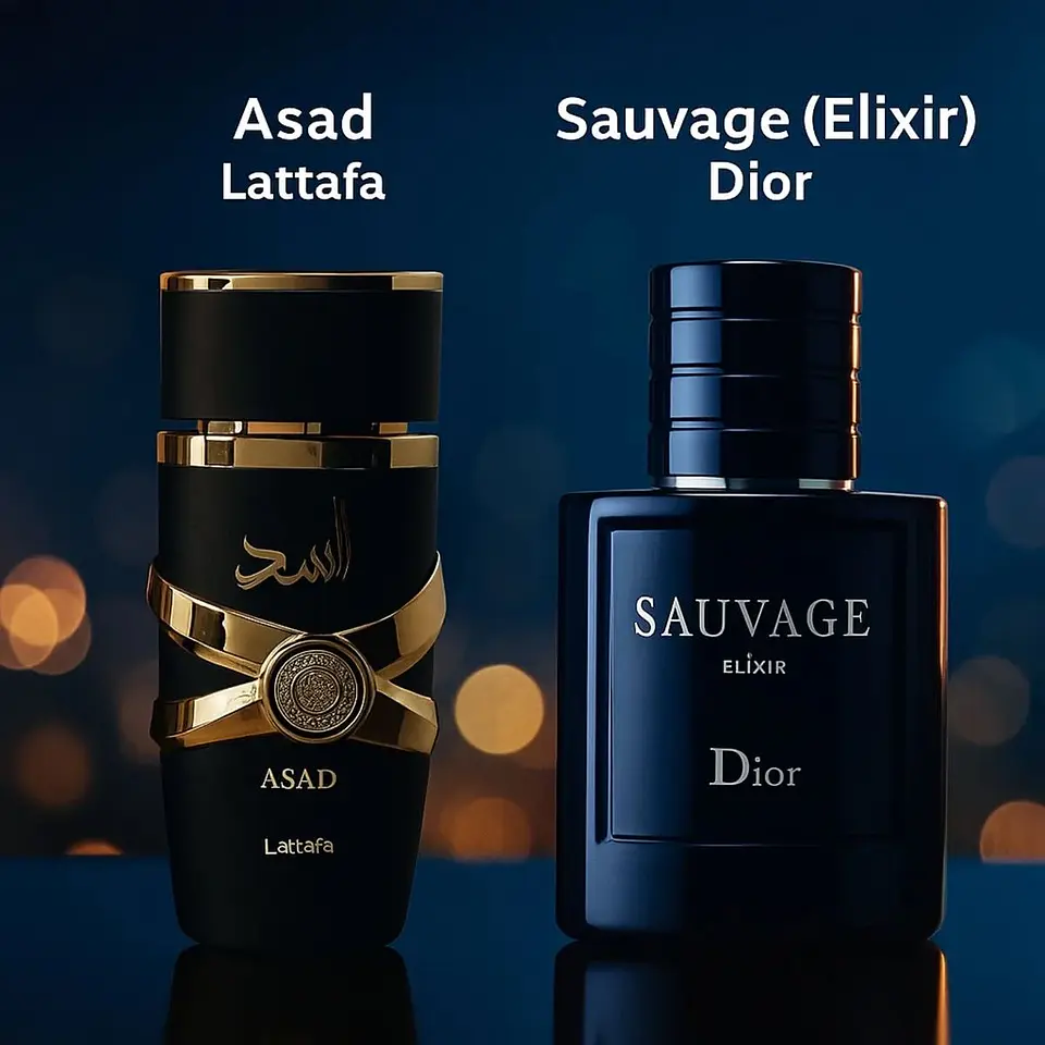 PERFUME ASAD EDP 100ML HOMBRE LATTAFA (DIOR SAUVAGE ELIXIR) 3