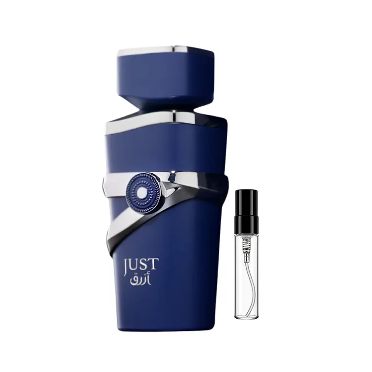 DECANT FRAGANCE WORLD JUST AZRAQ EDP UNISEX - DUPE INVICTUS VICTORY ELIXIR 1