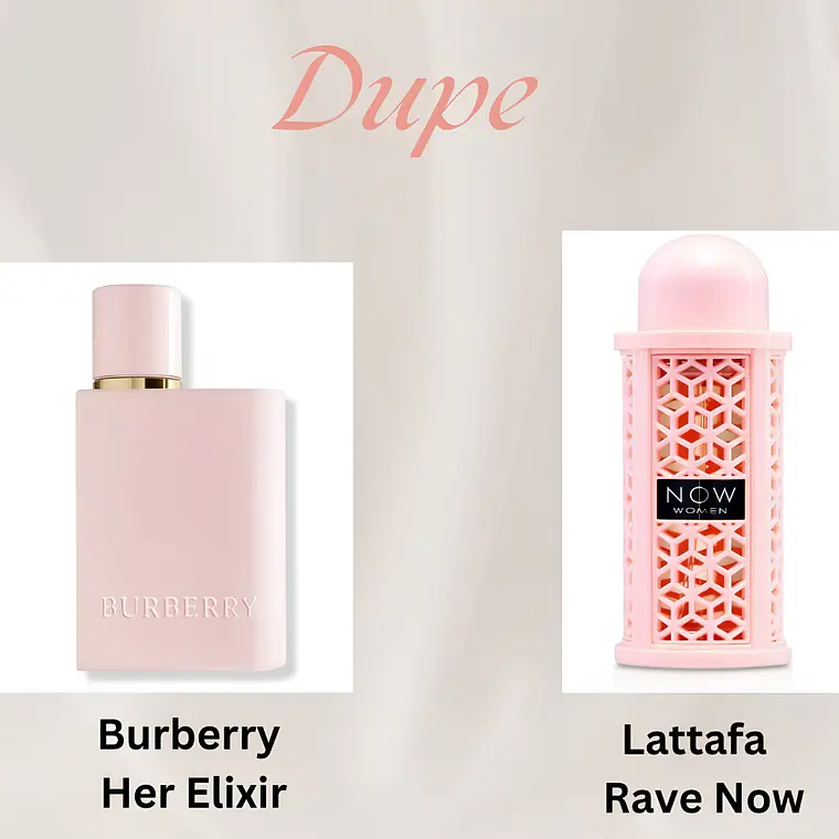 DECANT LATTAFA RAVE NOW WOMEN EDP - (BURBERRY HER ELIXIR) 3