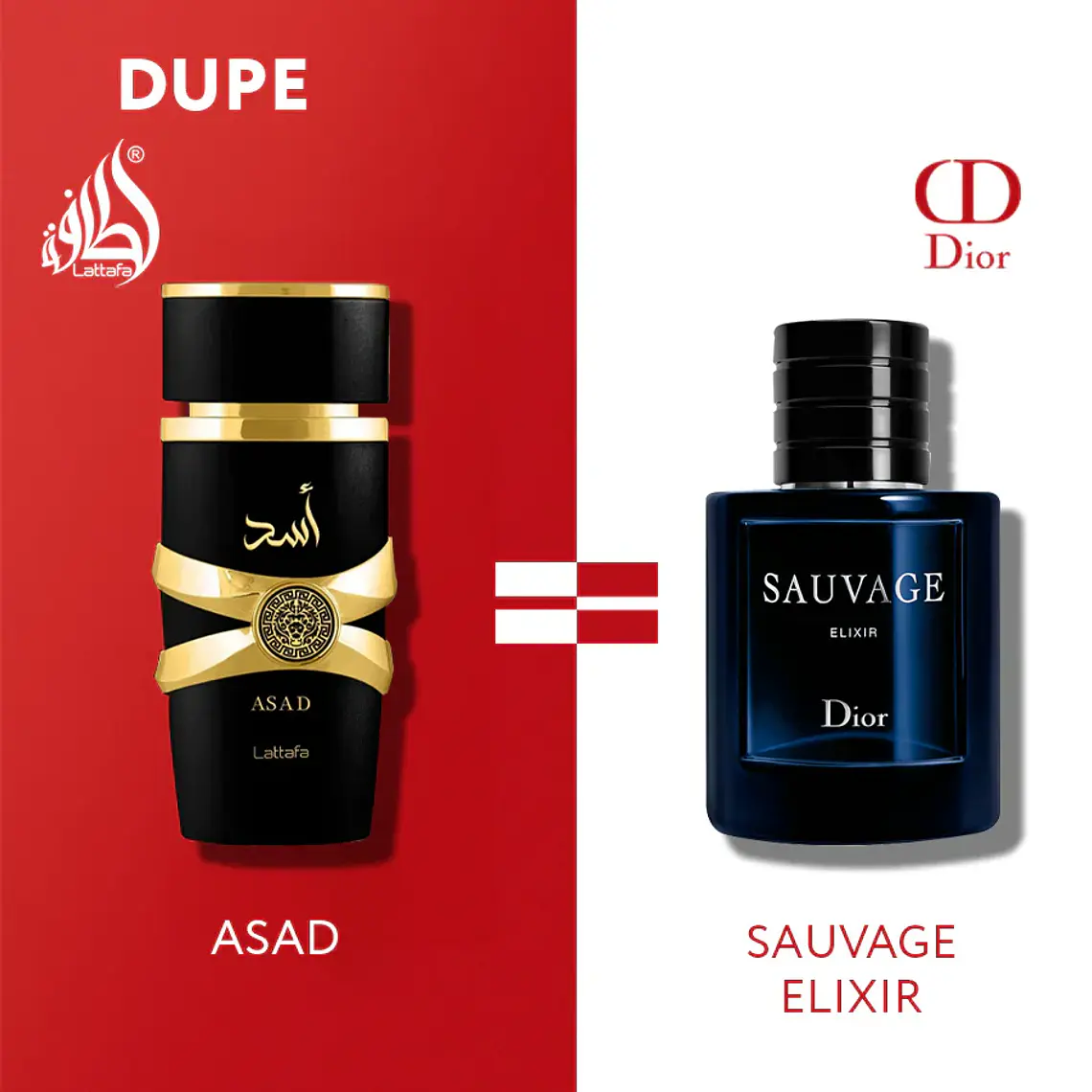 DECANT LATTAFA ASAD EDP - (DIOR SAUVAGE ELIXIR) 3
