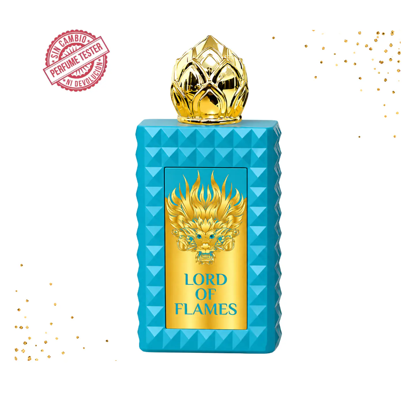 EMPER LORD OF FLAMES EDP TESTER (CAJA BLANCA) - SHL GOD OF FIRE 1