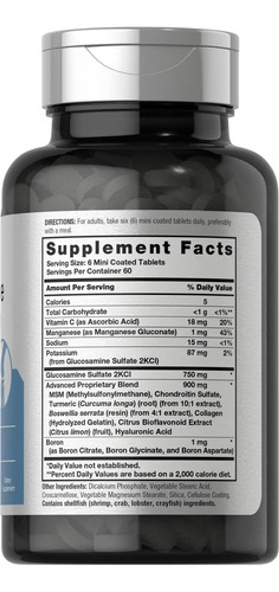 Suplemento Horbäach: Glucosamina, Condroitina, Msm, Cúrcuma Chocolate 2