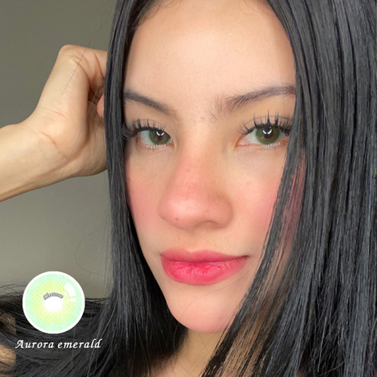 Lentes De Contacto  Meetone - Aurora Esmerald 2