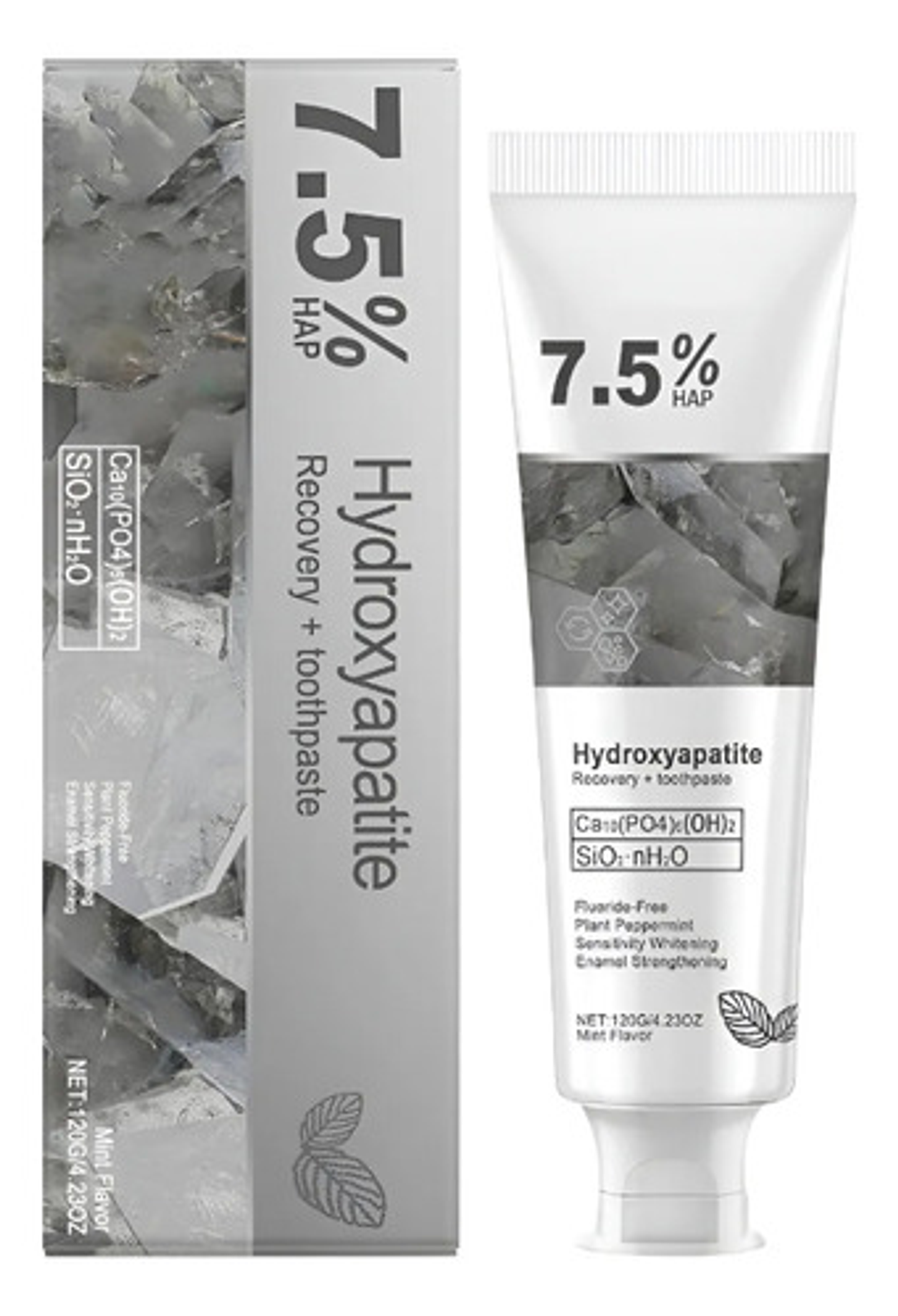 Pasta De Dientes Nano Hidroxiapatita Esmalte Sensibles 1