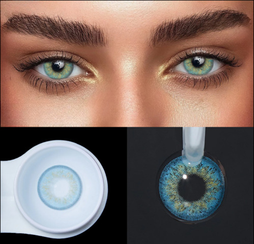 Lentes De Contacto Russian Azul 1