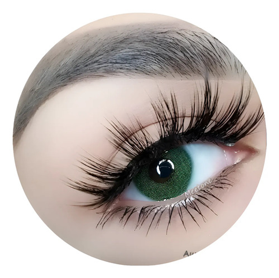 Lentes De Contacto  Color Meetone - Aurora Aqua Green 1