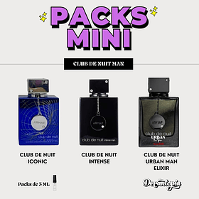 Pack Mini Club De Nuit Man- Pack Decants Mini 3 ML