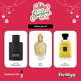 Pack Decants Deluxe Para Él - Pack Mini 3ML