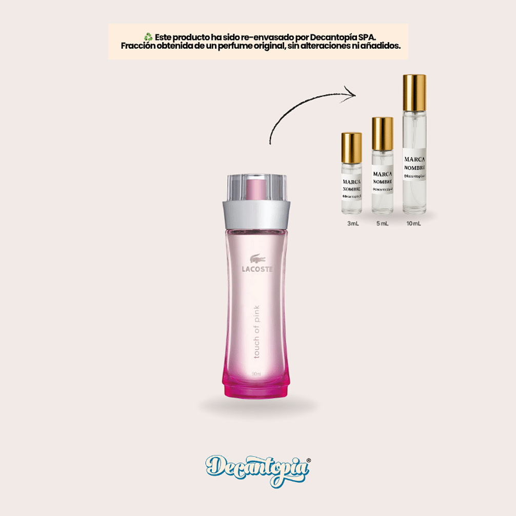 DECANT LACOSTE - TOUCH OF PINK		 1