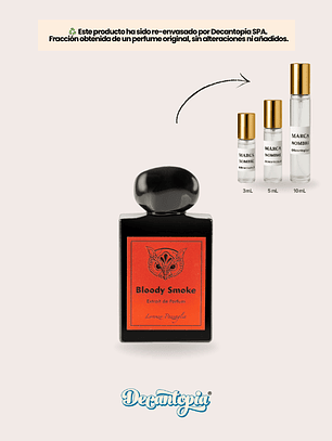 DECANT LORENZO PAZZAGLIA - BLOODY SMOKE