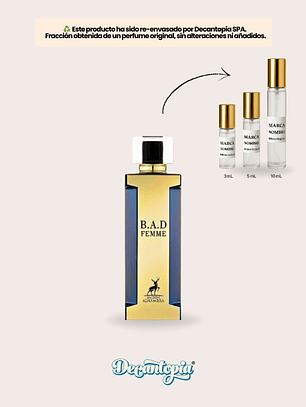 DECANT MAISON ALHAMBRA - BAD FEMME 