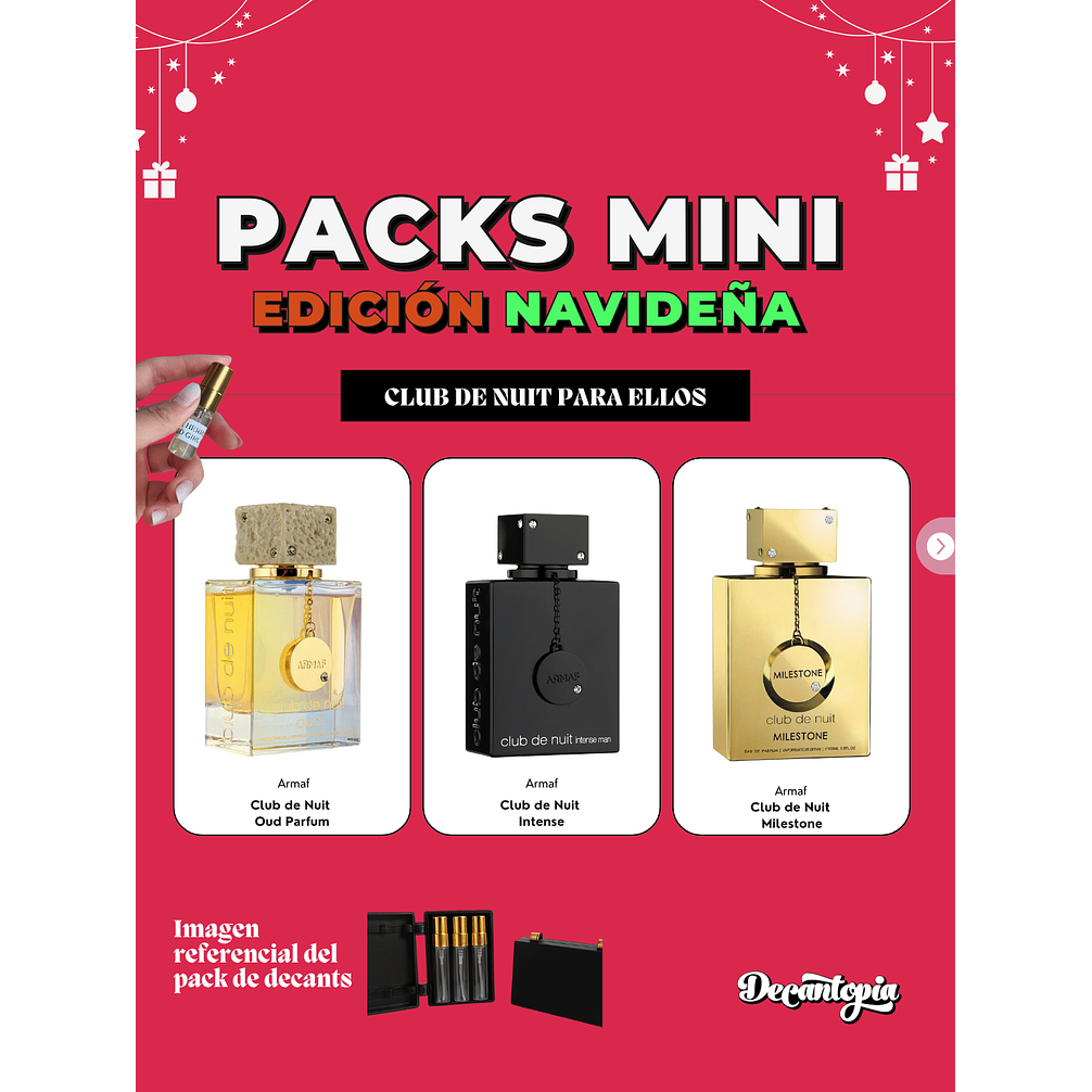 PACK DISCOVERY SET ARMAF - CLUB DE NUIT PARA ELLOS 1