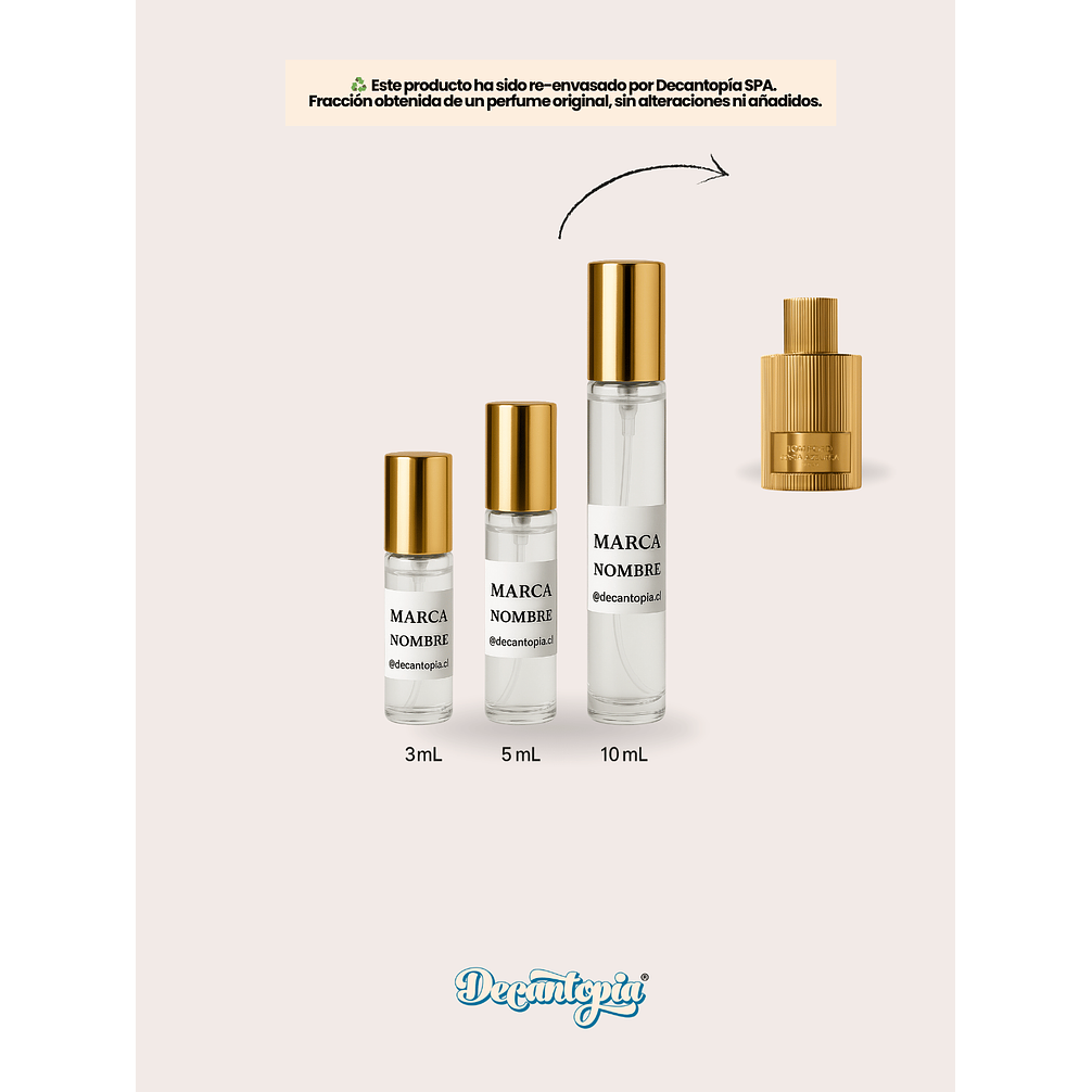 DECANT TOM FORD - COSTA AZURRA PARFUM 5