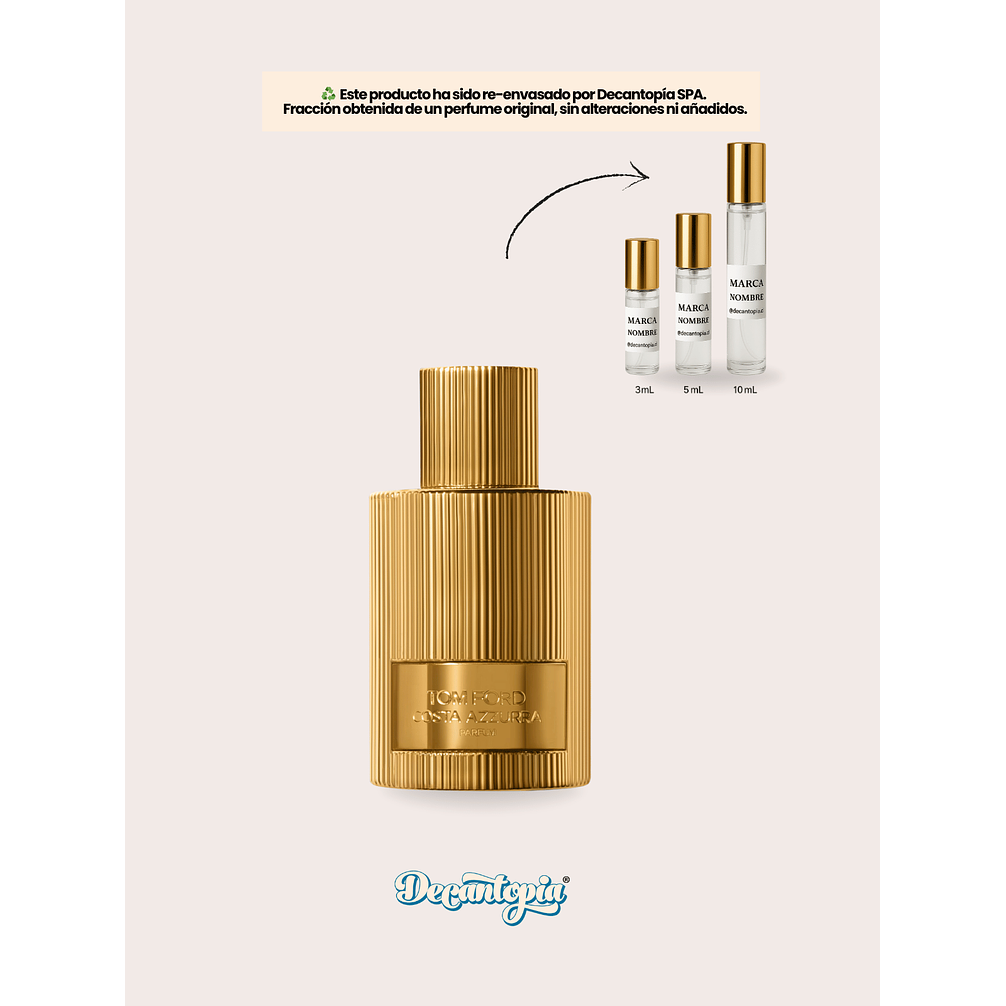 DECANT TOM FORD - COSTA AZURRA PARFUM 1