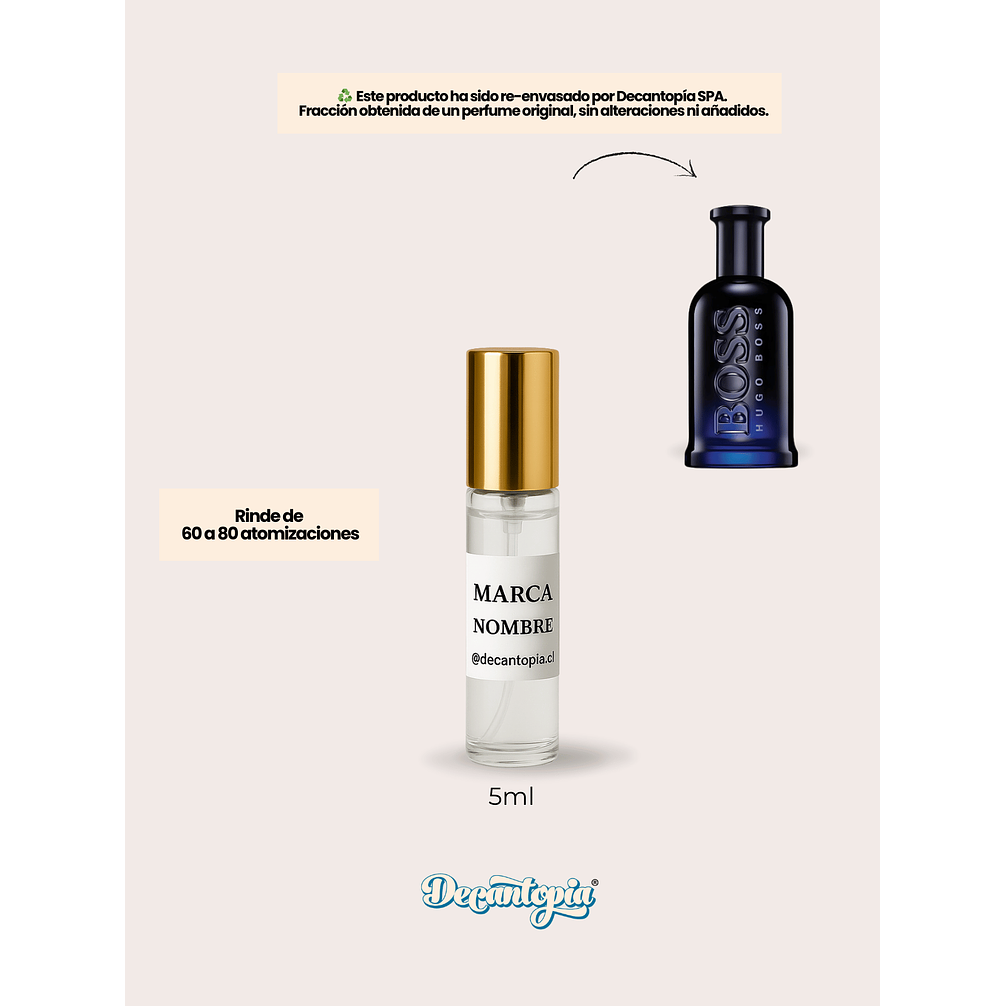 DECANT HUGO BOSS - BOTTLED NIGHT 5