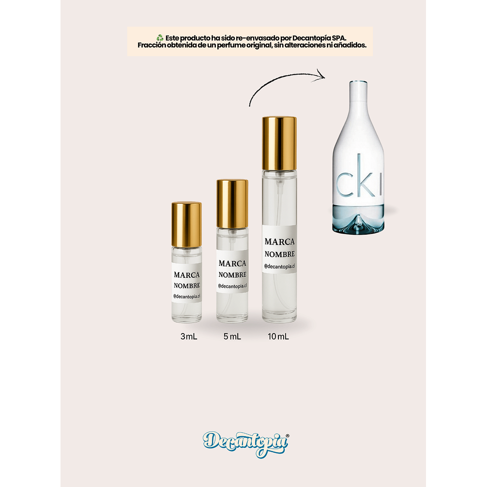 DECANT CALVIN KLEIN - CK IN2U FOR HIM 5