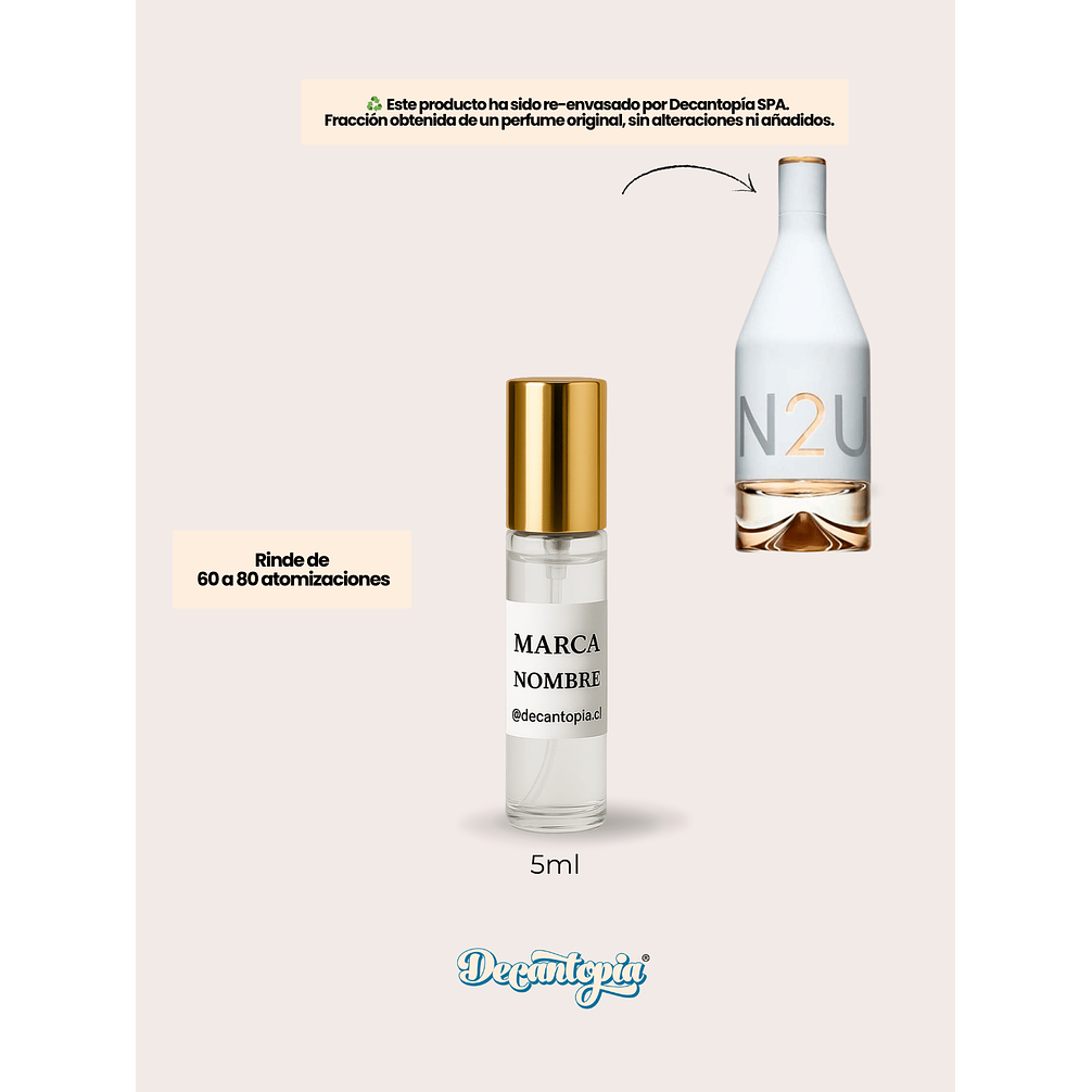 DECANT CK IN2U EDT 3