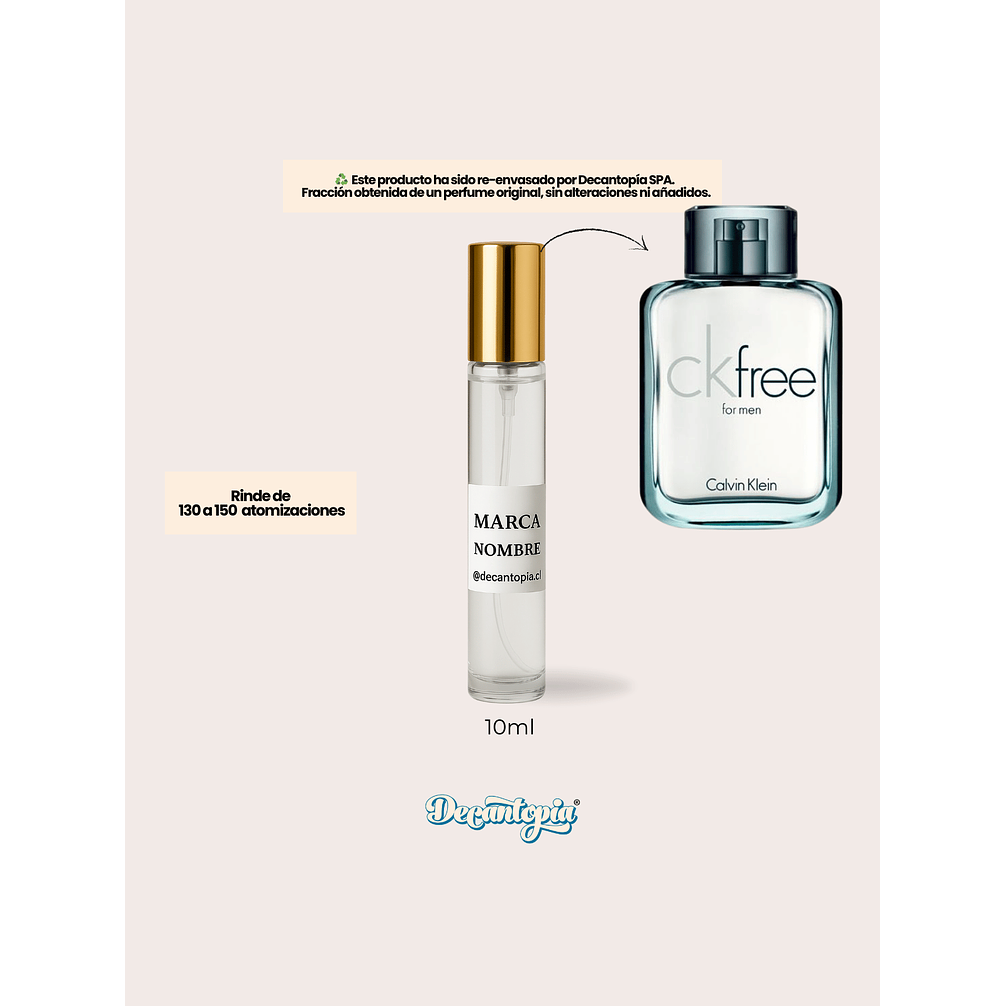 DECANT CALVIN KLEIN - CK FREE FOR MEN 4