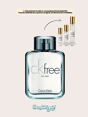 DECANT CALVIN KLEIN - CK FREE FOR MEN
