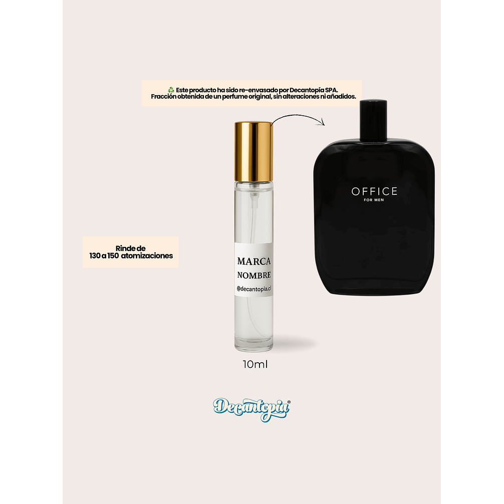 DECANT FRAGRANCE ONE - OFFICE FOR MEN	 3