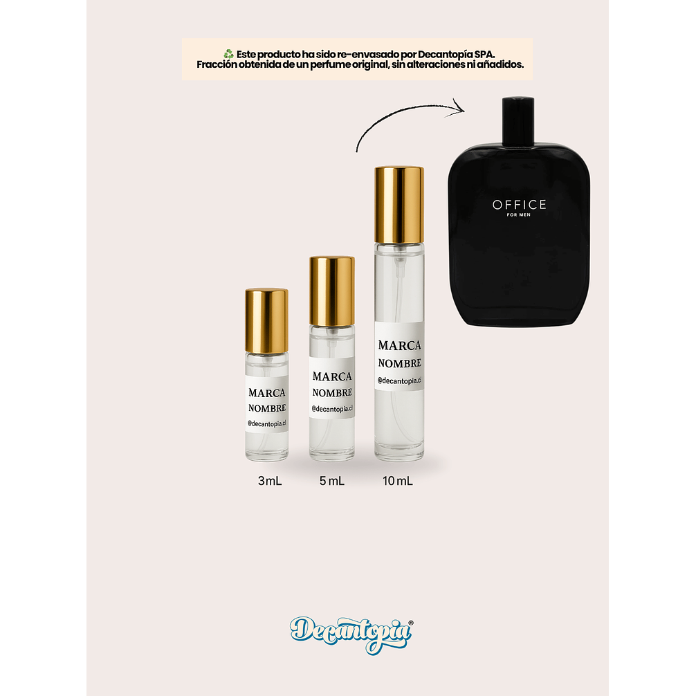 DECANT FRAGRANCE ONE - OFFICE FOR MEN	 5