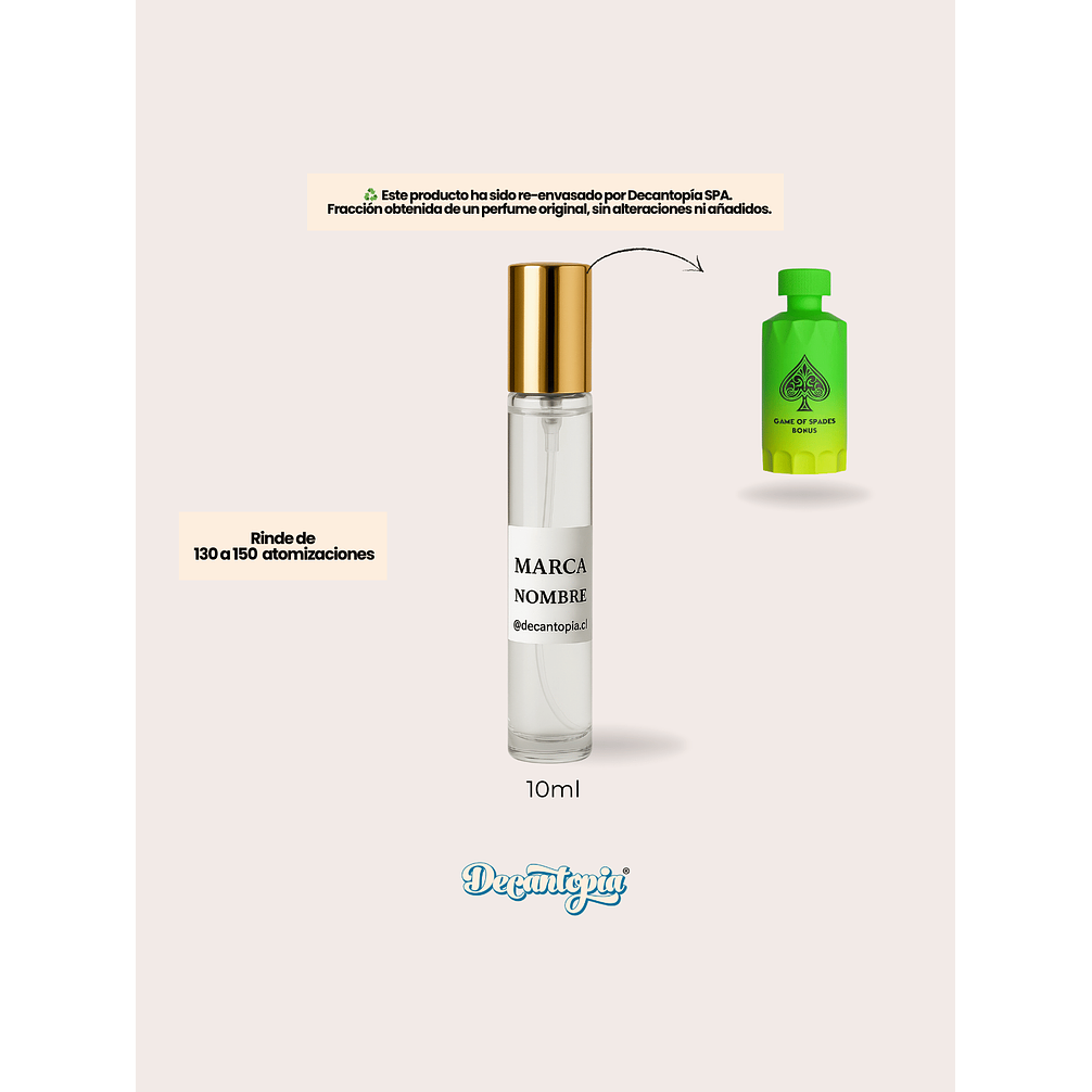 DECANT JO MILANO - GAME OF SPADES BONUS 3