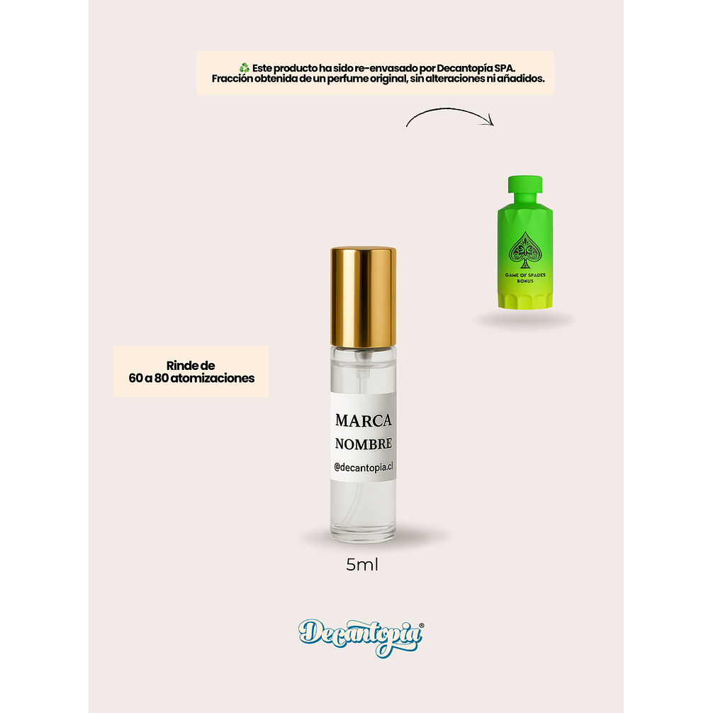DECANT JO MILANO - GAME OF SPADES BONUS 4