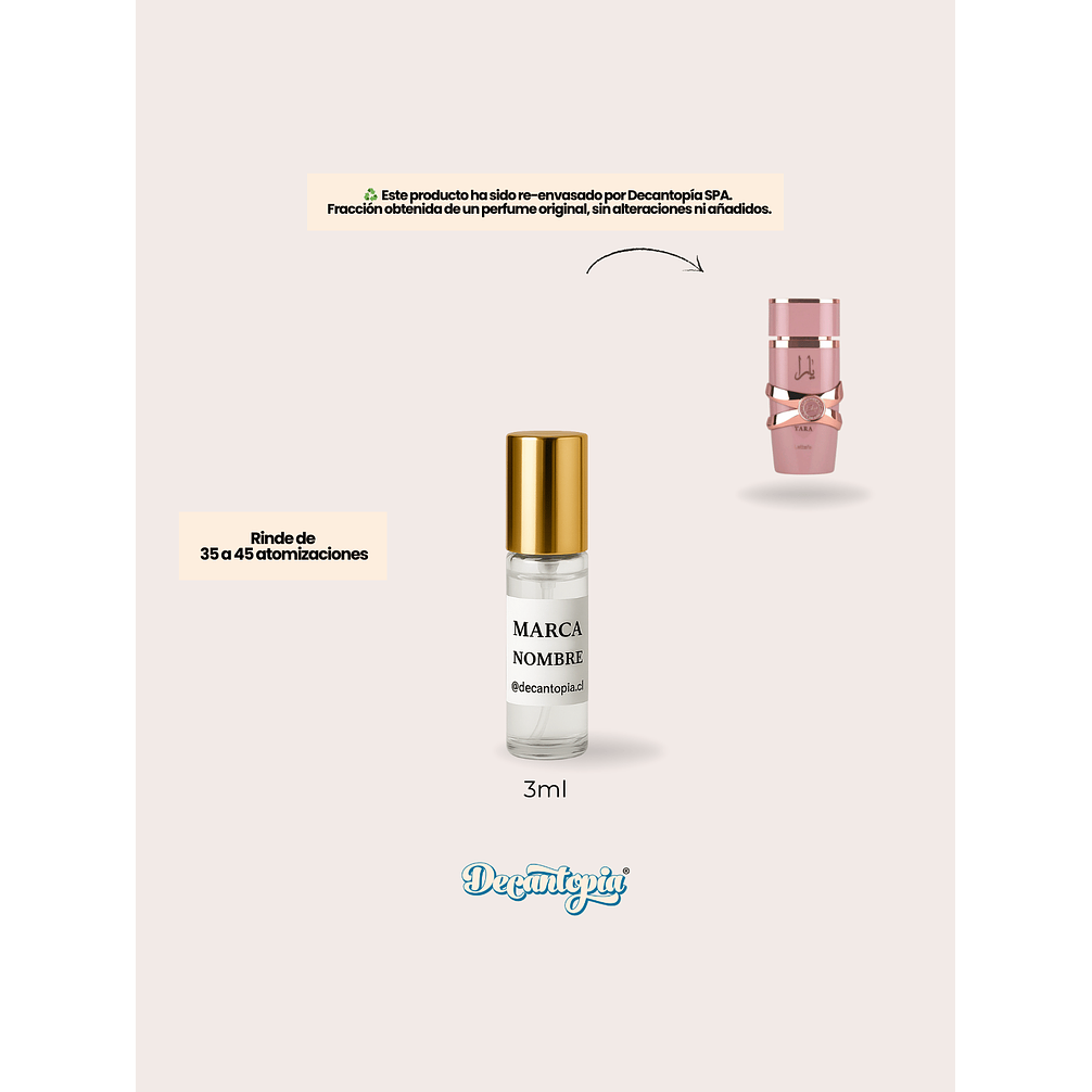 DECANT LATTAFA - YARA ELIXIR 2