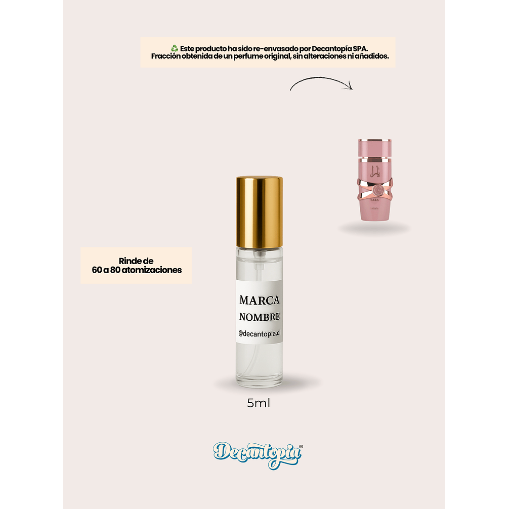 DECANT LATTAFA - YARA ELIXIR 3