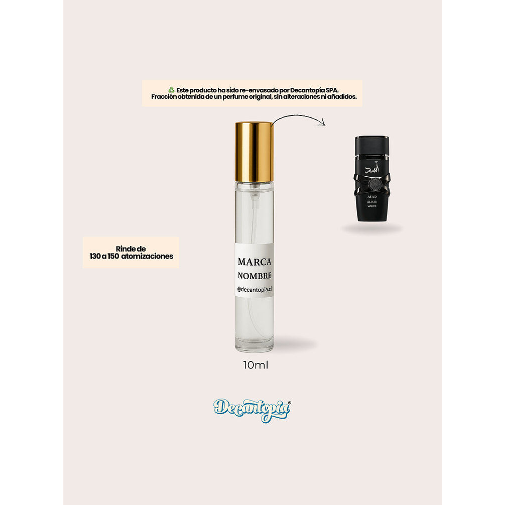 DECANT LATTAFA - ASAD ELIXIR 4