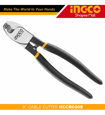 ALICATE CORTA CABLES INDUSTRIAL 200MM/8 INGCO HCCB0208
