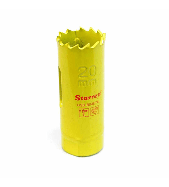 SIERRA COPA BIMETAL (A4) 14mm 9/16" a 30mm 1.5/8" - STARRETT - FAST CUT 