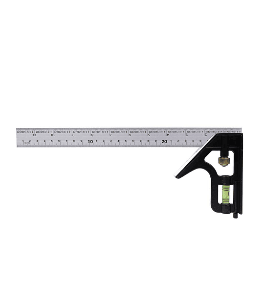 ESCUADRA NIVEL COMBINADA 300mm CORREDIZA