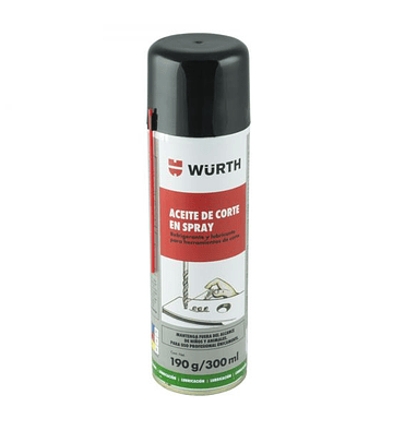Aceite de corte Spray Wurth 190g 300ml