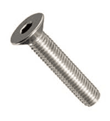 Perno parker inoxidable cabeza avellanada