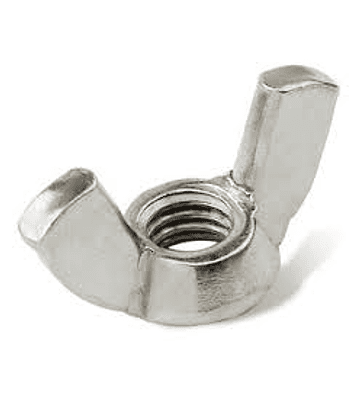 Tuerca inoxidable mariposa 