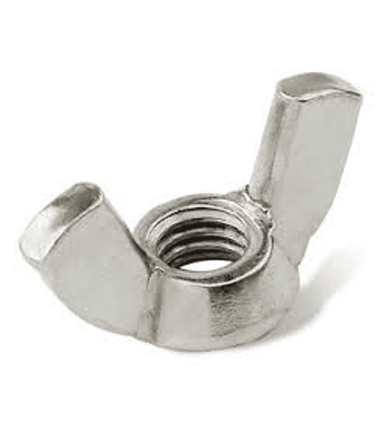 Tuerca inoxidable mariposa 