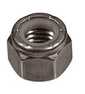 tuerca inoxidable seguro nylon