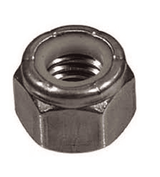 tuerca inoxidable seguro nylon