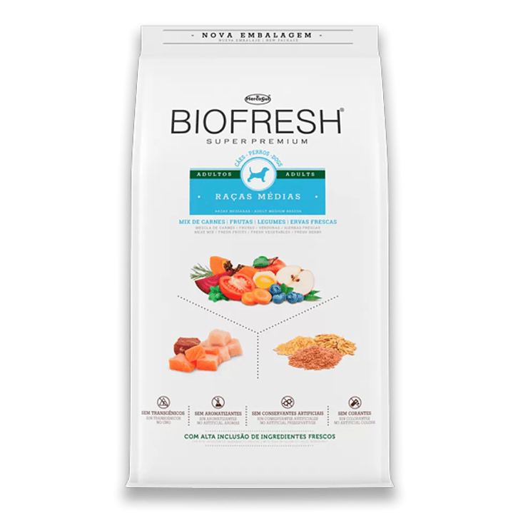Biofresh Perro adulto Razas medianas 1