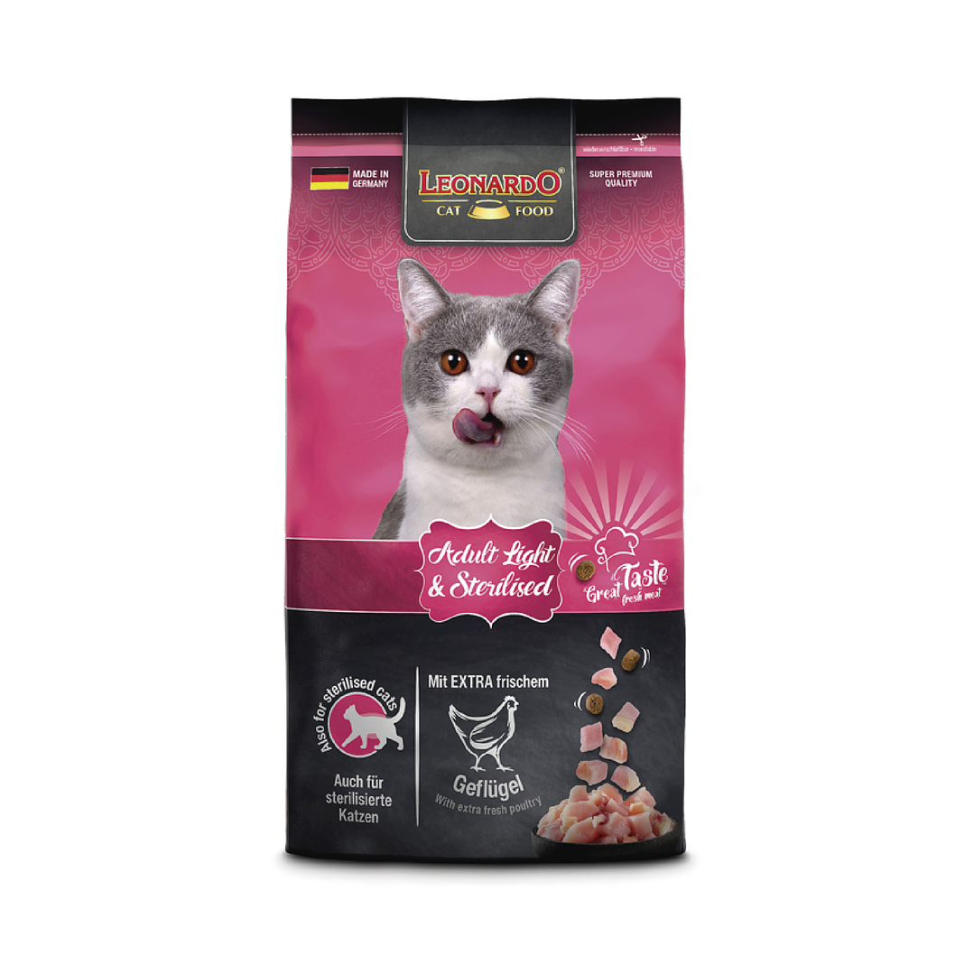 Leonardo Gato adulto Light & Sterilised 1,8kg 1