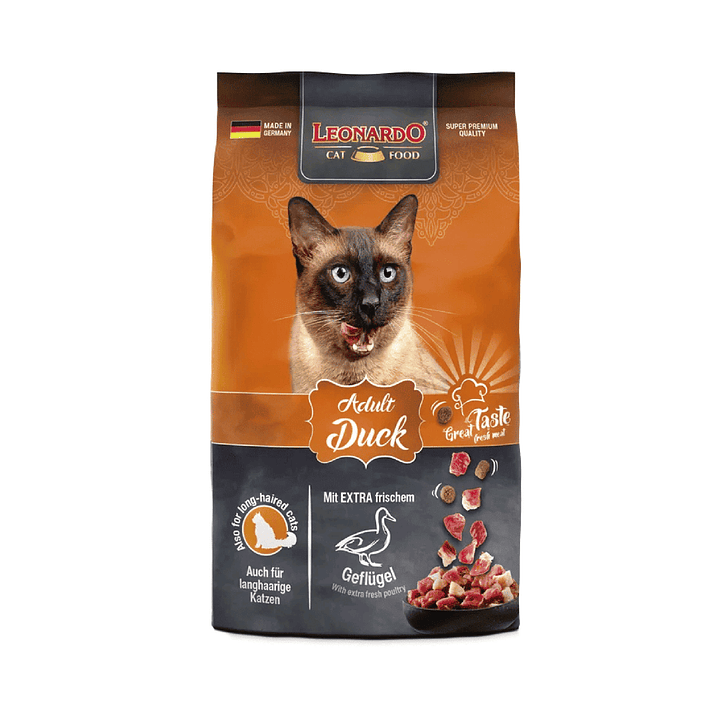Leonardo Gato adulto Duck 1,8kg 1