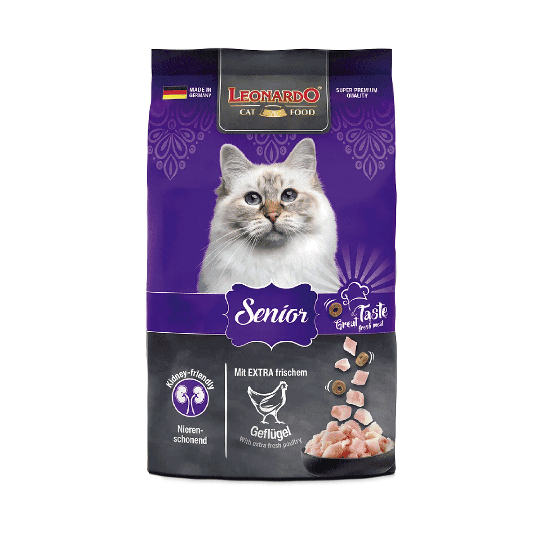 Leonardo Gato Senior Pollo 1,8kg 1