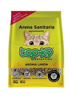 Arena Sanitaria Limon 2kg Top-k9