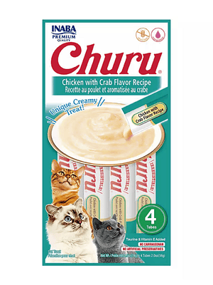 Churu Chicken Crab Flavor 4x14g