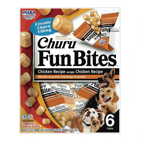 Churu fun bites chicken recipe wraps chicken 6x22g