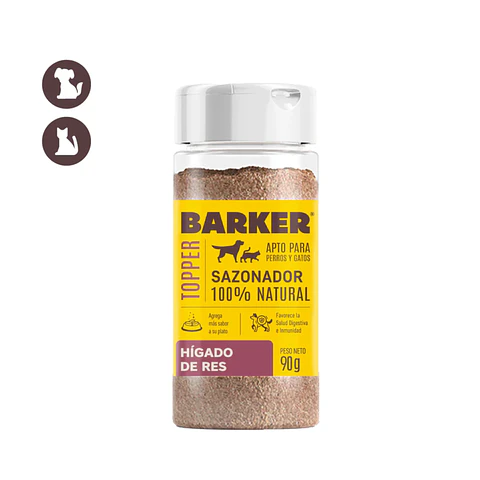 Barker Sazonador Higado de Res 90grs
