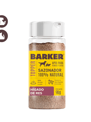 Barker Sazonador Higado de Res 90grs