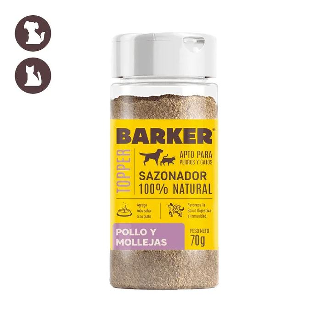 Barker Sazonador Pollo y Mollejas 70grs 1