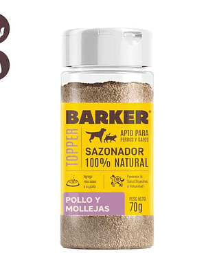 Barker Sazonador Pollo y Mollejas 70grs